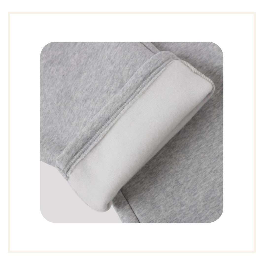 Galore 360 GSM Flower Grey Sweatpant