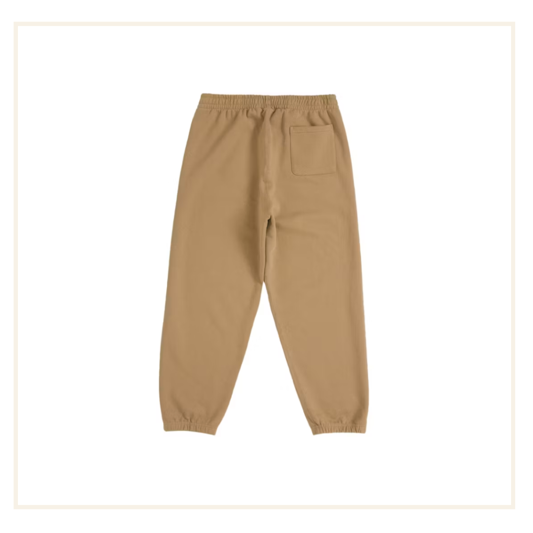 Supreme Satin Applique Hooded Sweatshirt & Jogger (FW24) Brown (Set)