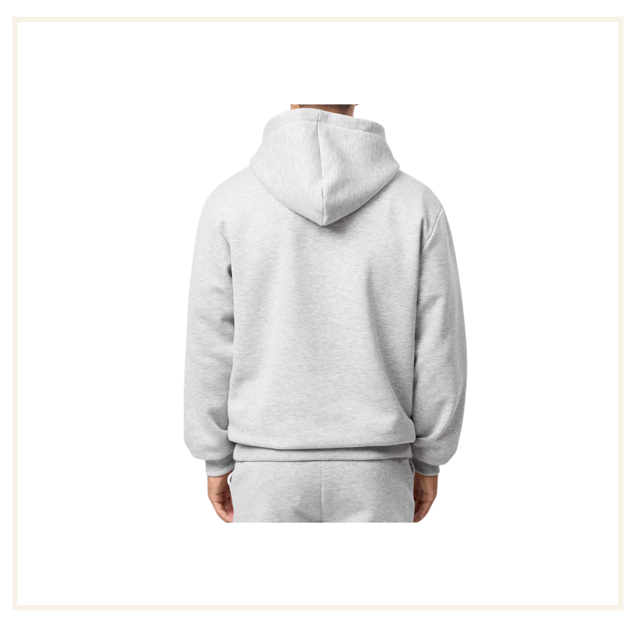 Closure London Grey Marl Hoodie