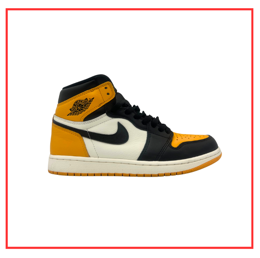 Air Jordan 1 High Yellow Toe (Preloved) UK 7