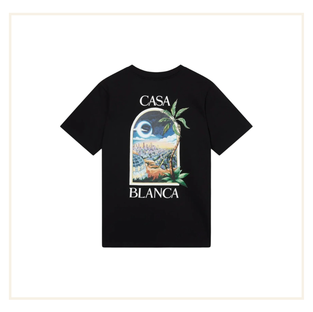 Casablanca LA Night Black T-Shirt