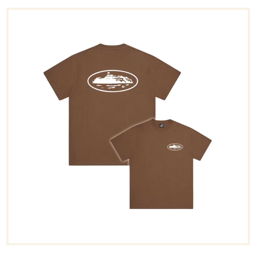 Corteiz OG Island Brown Tee