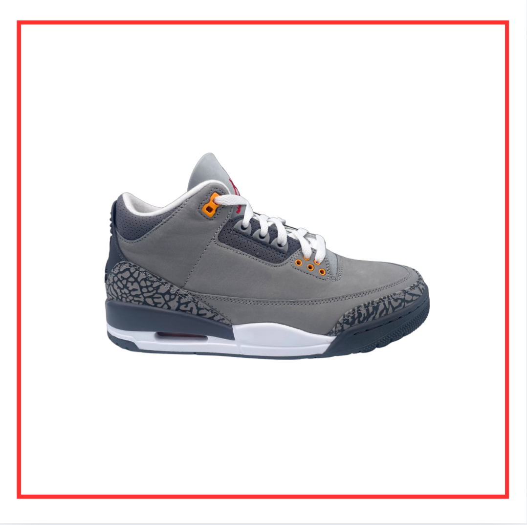 Air Jordan 3 Retro Cool Grey (2021) (Preloved) UK 7