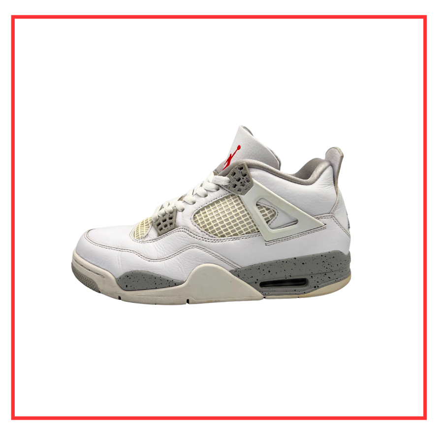 Air Jordan 4 Retro White Oreo (2021) (Preloved) UK 8