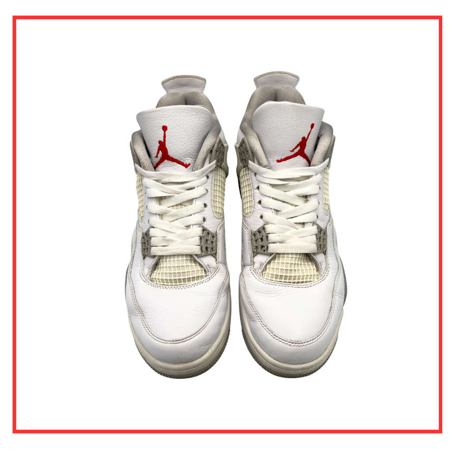 Air Jordan 4 Retro White Oreo (2021) (Preloved) UK 8