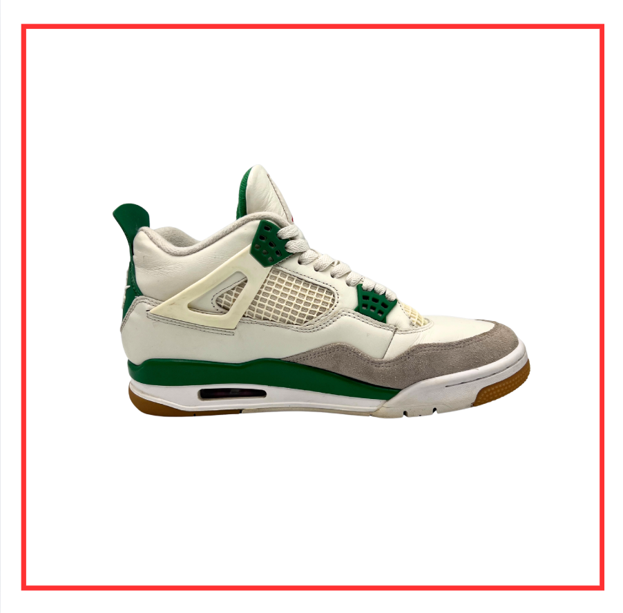 Nike SB x Air Jordan 4 Retro Pine Green (Preloved) UK 8