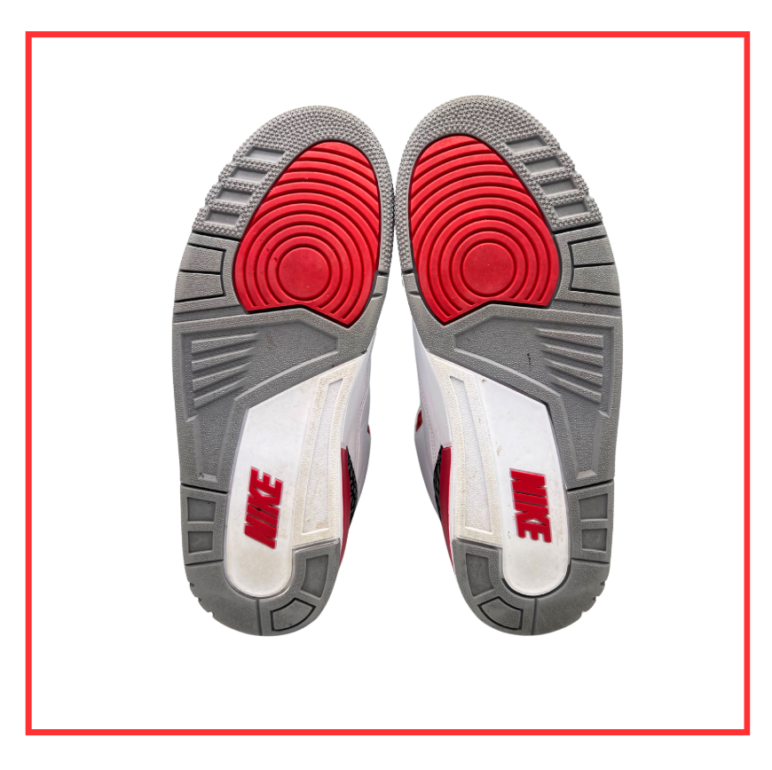 Air Jordan 3 Retro Fire Red (2022) (Preloved) UK 8.5