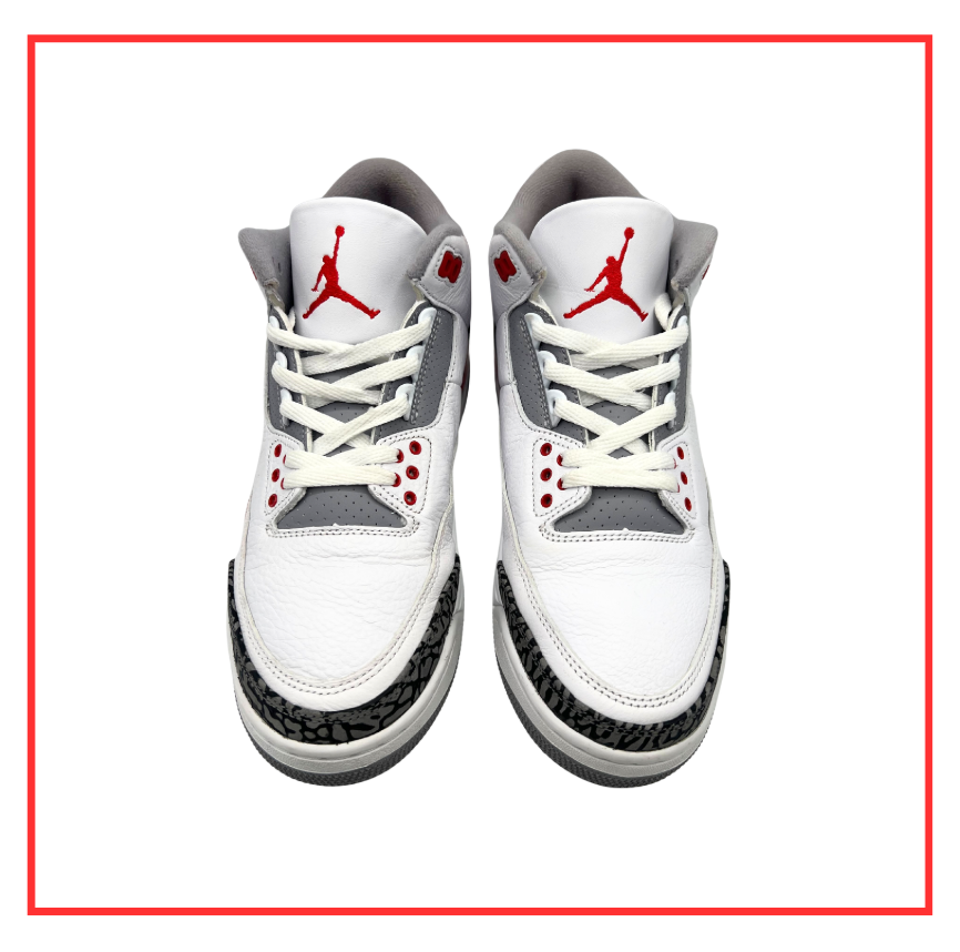 Air Jordan 3 Retro Fire Red (2022) (Preloved) UK 8.5