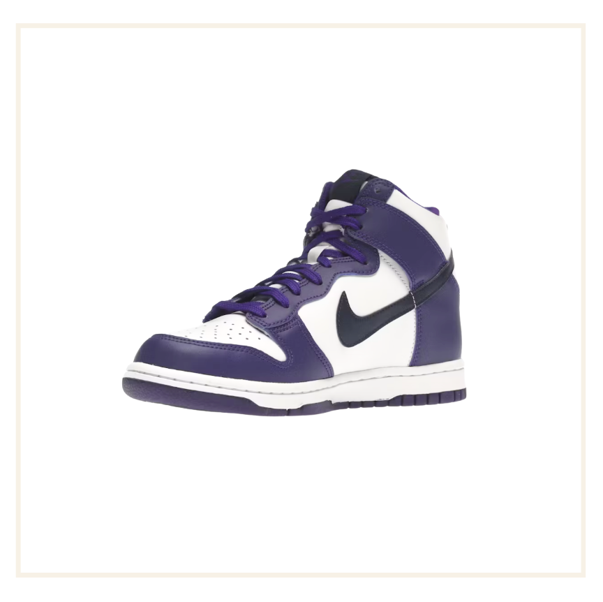 Nike Dunk High Electro Purple Midnight Navy (GS)