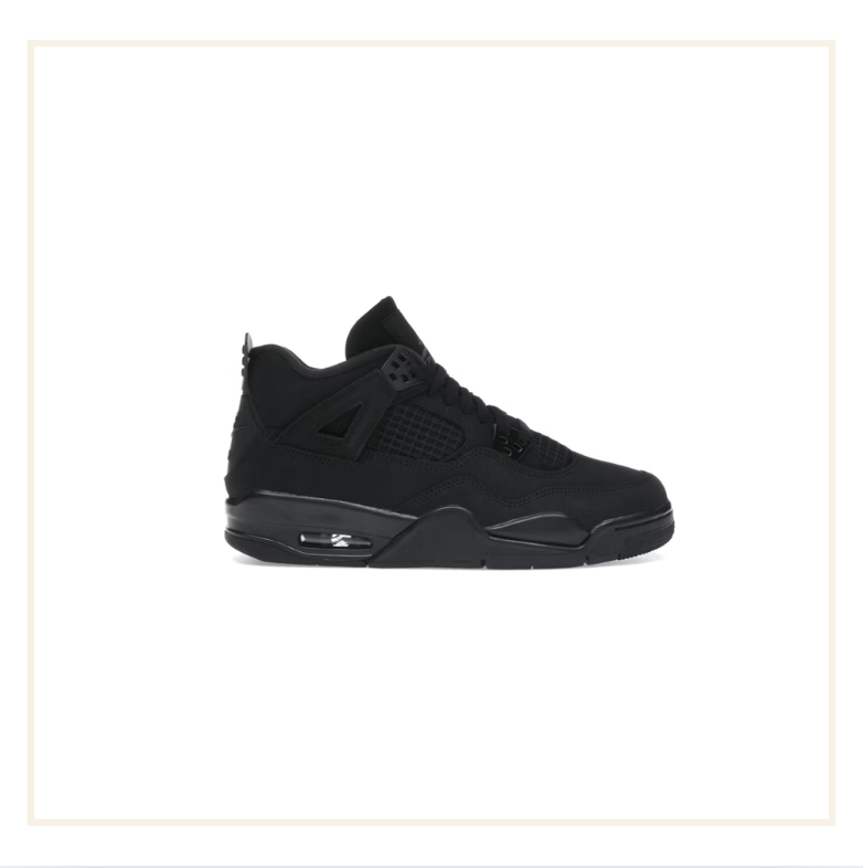 Air Jordan 4 Retro Black Cat (2025) (GS)