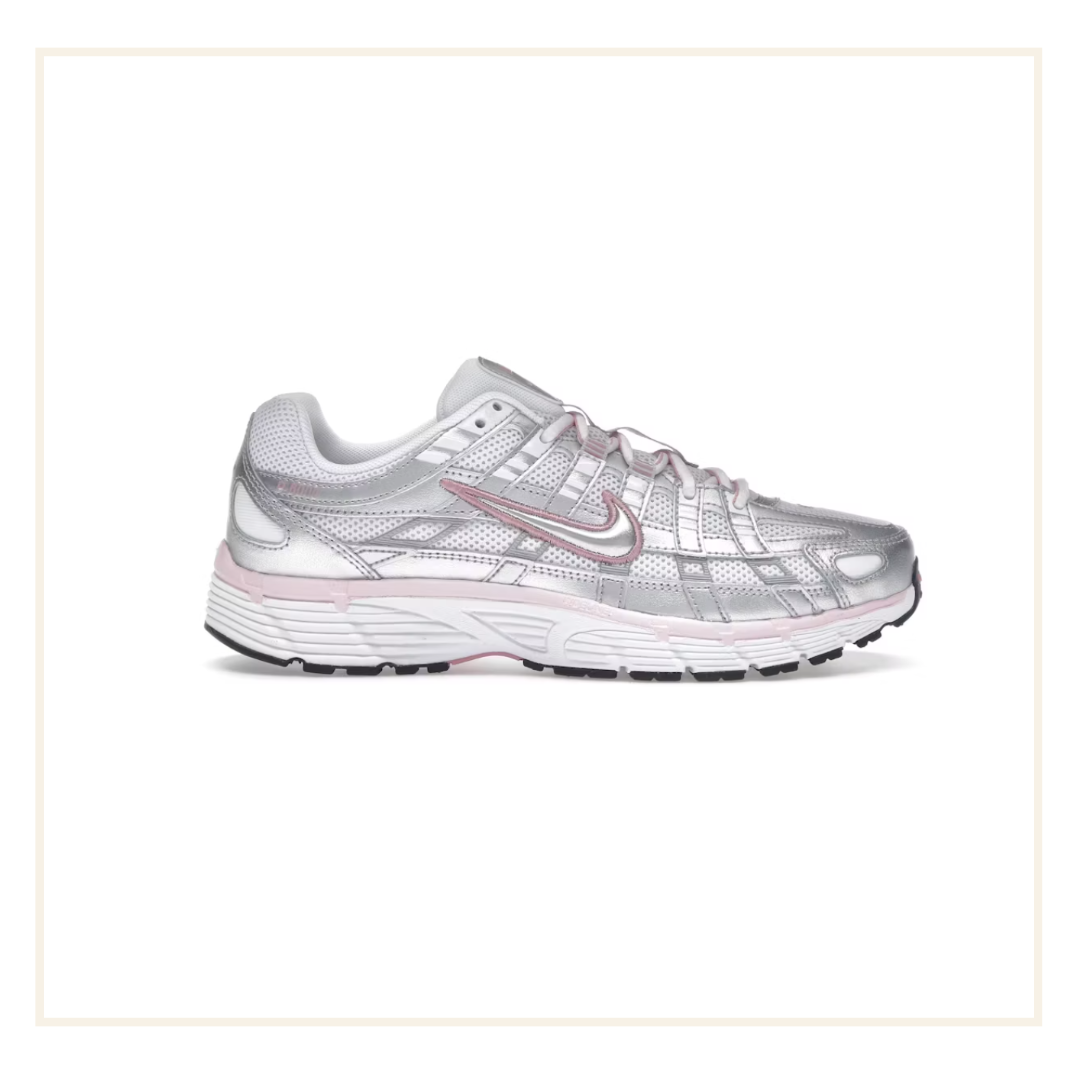 Nike P-6000 White Elemental Pink (W)