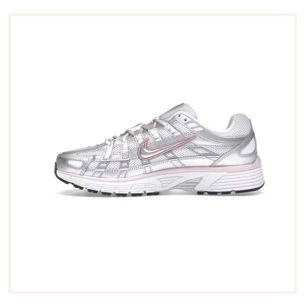 Nike P-6000 White Elemental Pink (W)