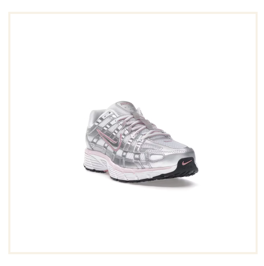 Nike P-6000 White Elemental Pink (W)