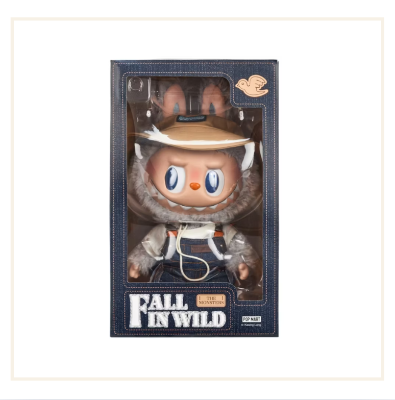 Pop Mart Labubu The Monsters Fall in Wild Vinyl Plush Doll