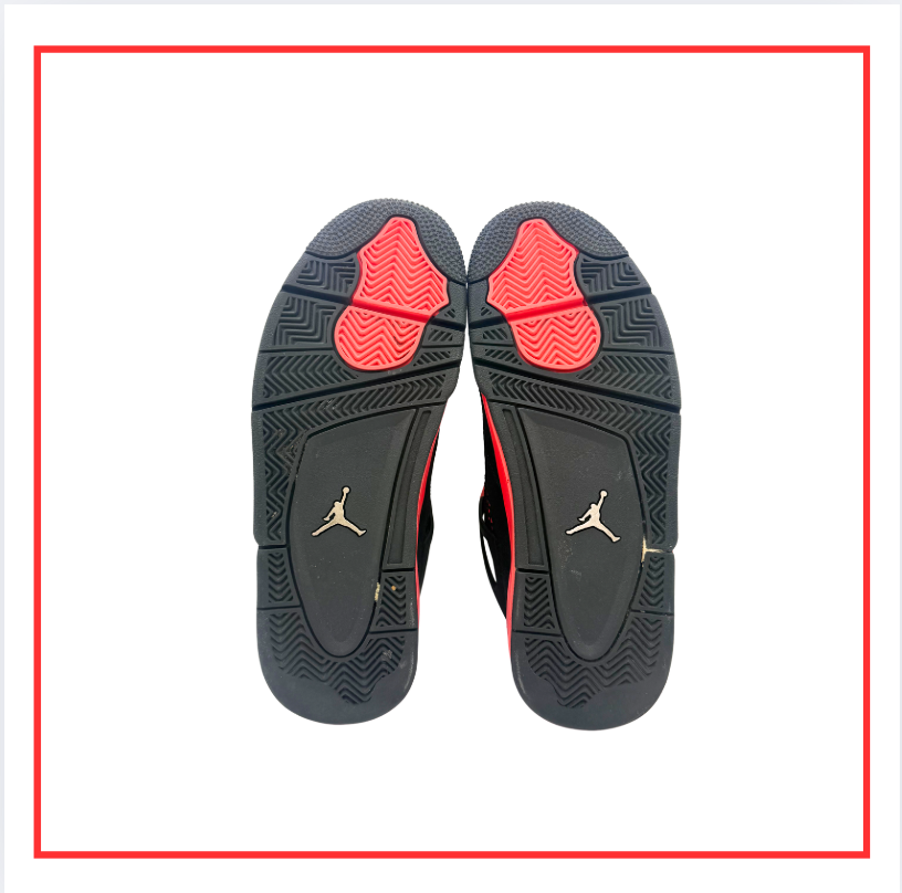 Air Jordan 4 Retro Red Thunder (Preloved) UK 7