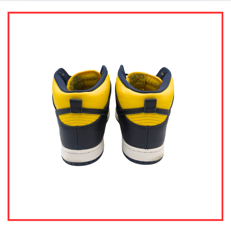 Nike Dunk High Michigan (Preloved) UK 8