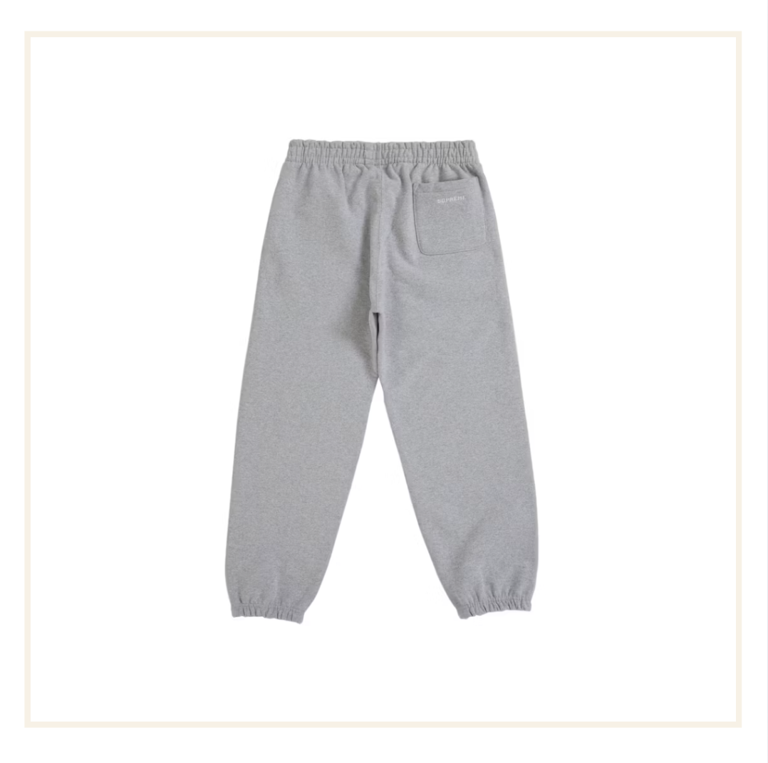 Supreme S Logo Zip Up Hooded Sweatshirt/Sweatpant (FW25) Grey (Set)