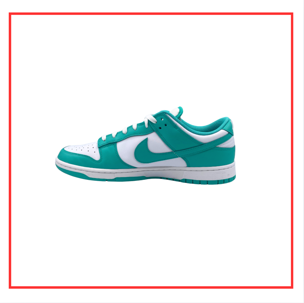 Nike Dunk Low Clear Jade (Preloved) UK 12