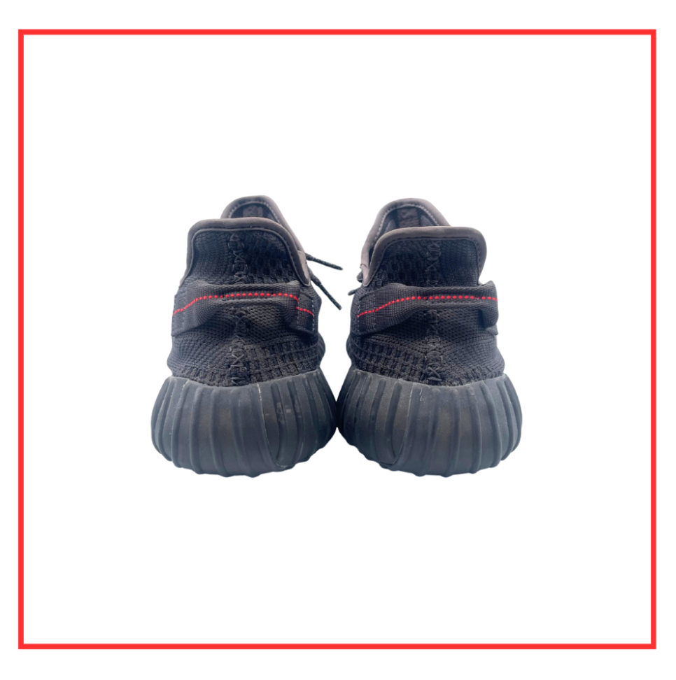 adidas Yeezy Boost 350 v2 Black (Non-Reflective) (Preloved) UK 12.5