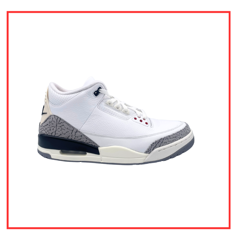 Air Jordan 3 Retro White Cement (Preloved) UK 11