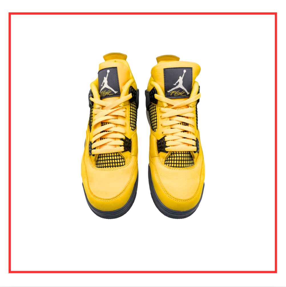 Air Jordan 4 Retro Lightning (2021) (Preloved) UK 9