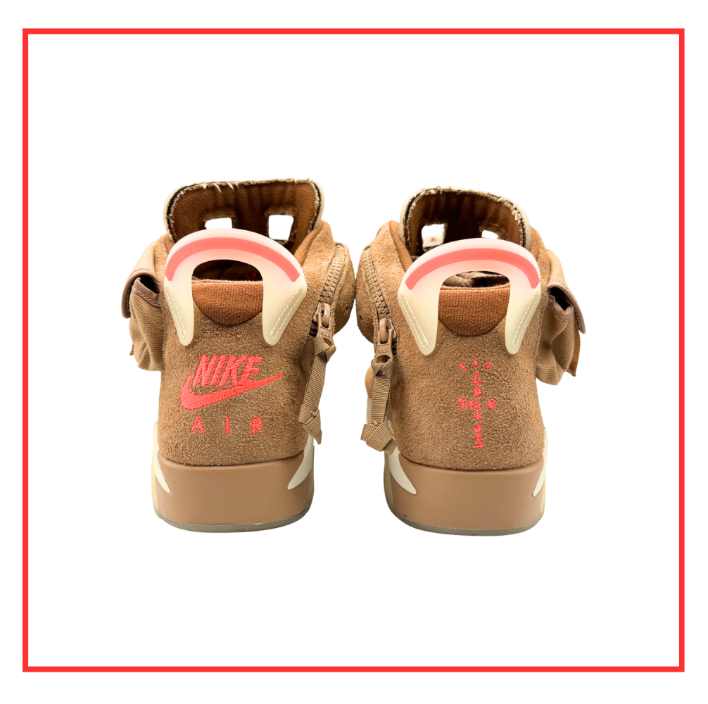 Travis Scott x Air Jordan 6 Retro British Khaki (Preloved) UK 8.5