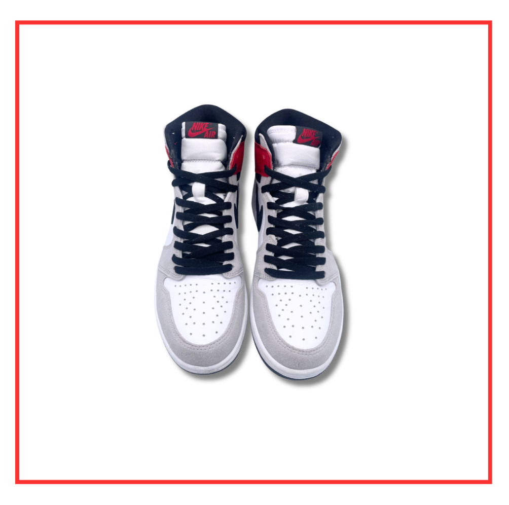 Air Jordan 1 Retro High Light Smoke Grey (Preloved) UK 9