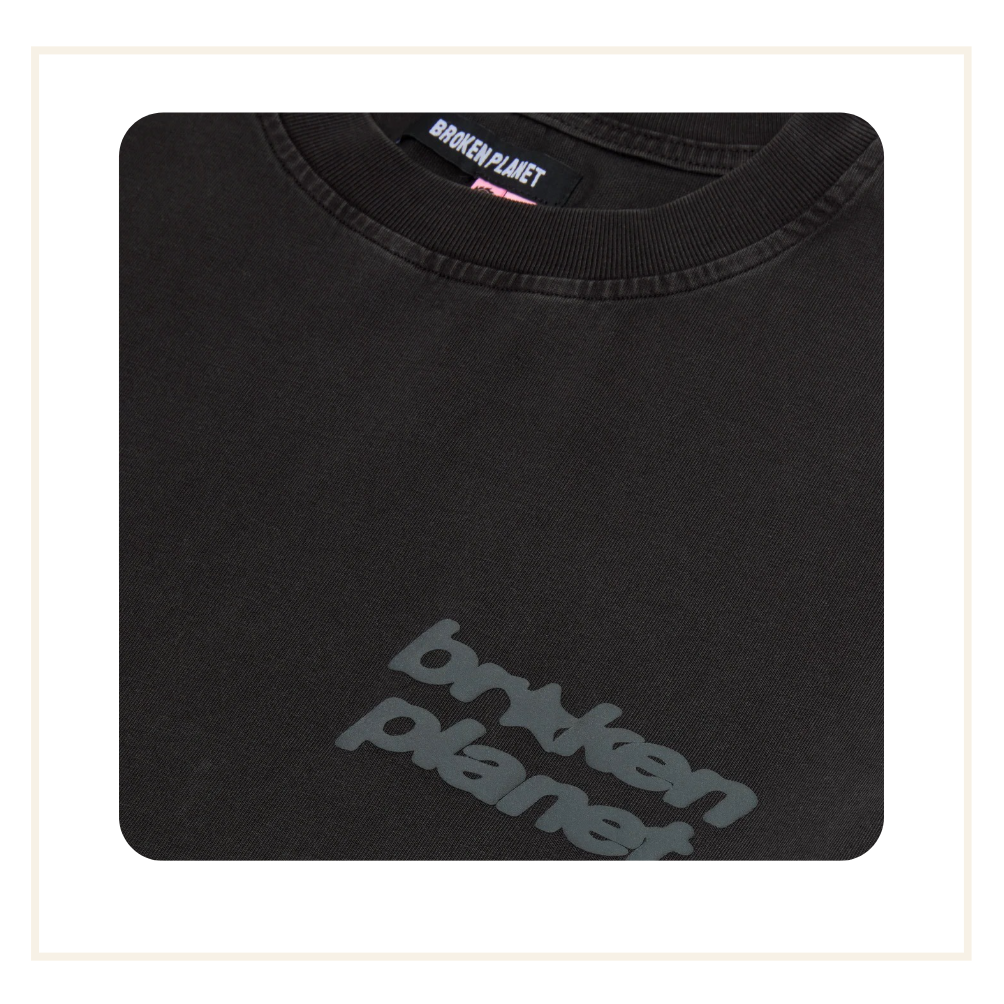 Broken Planet Star Logo Midnight Black Tee