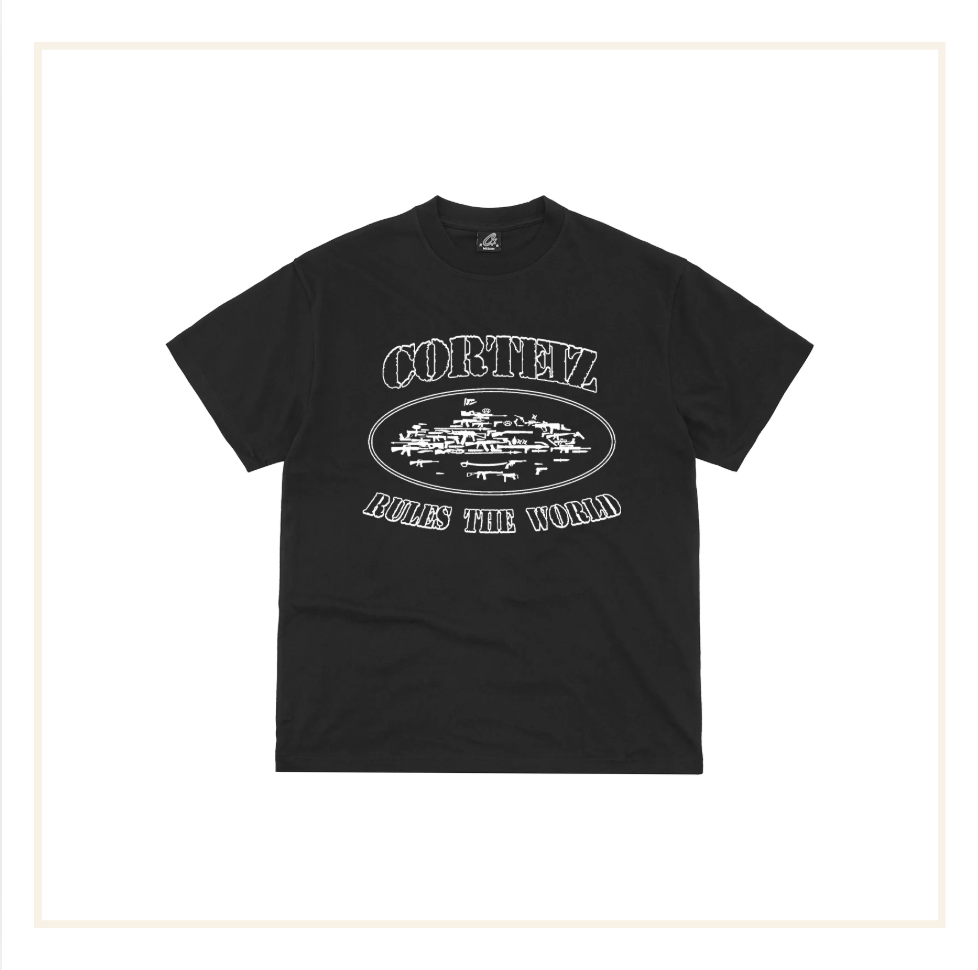 Corteiz OG Artillery Tee Black