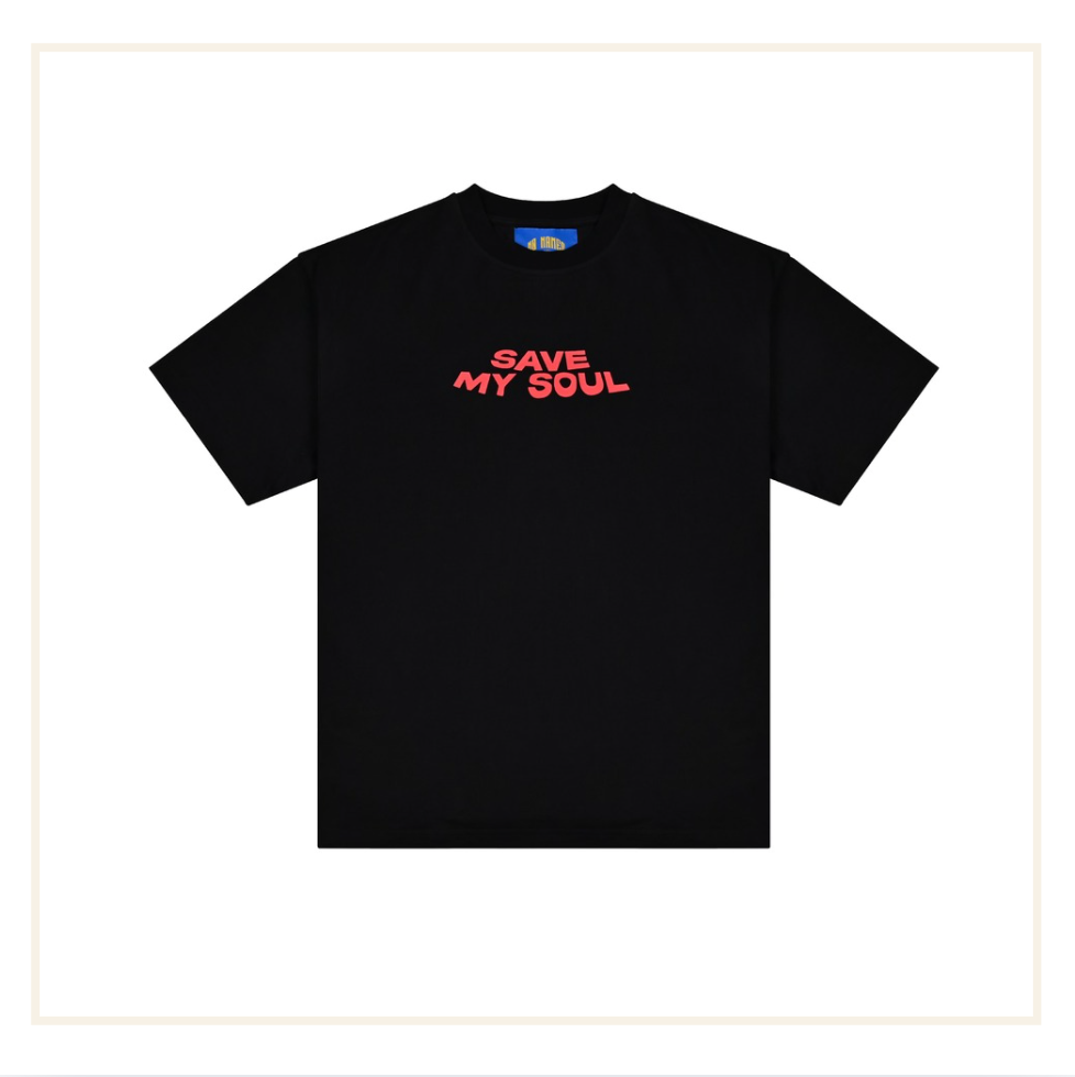 NNC London Save My Soul Black T-Shirt