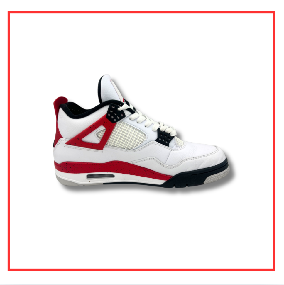 Air Jordan 4 Retro Red Cement (Preloved) UK 8.5