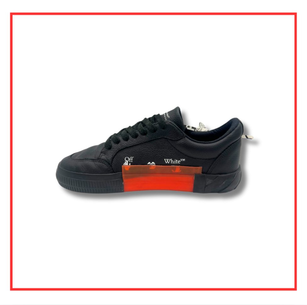 Off-White Low Vulc Black Iridescent (Preloved) UK 6 | EU 40