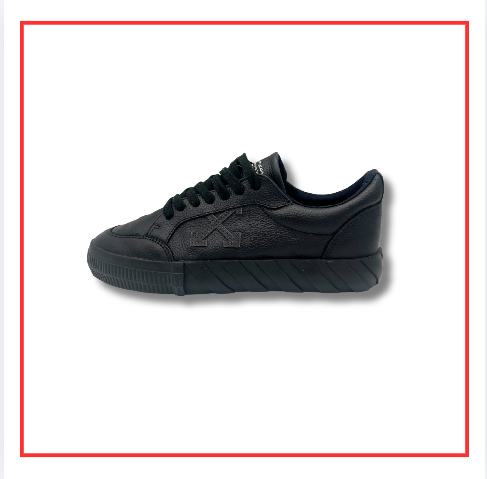 Off-White Low Vulc Black Iridescent (Preloved) UK 6 | EU 40