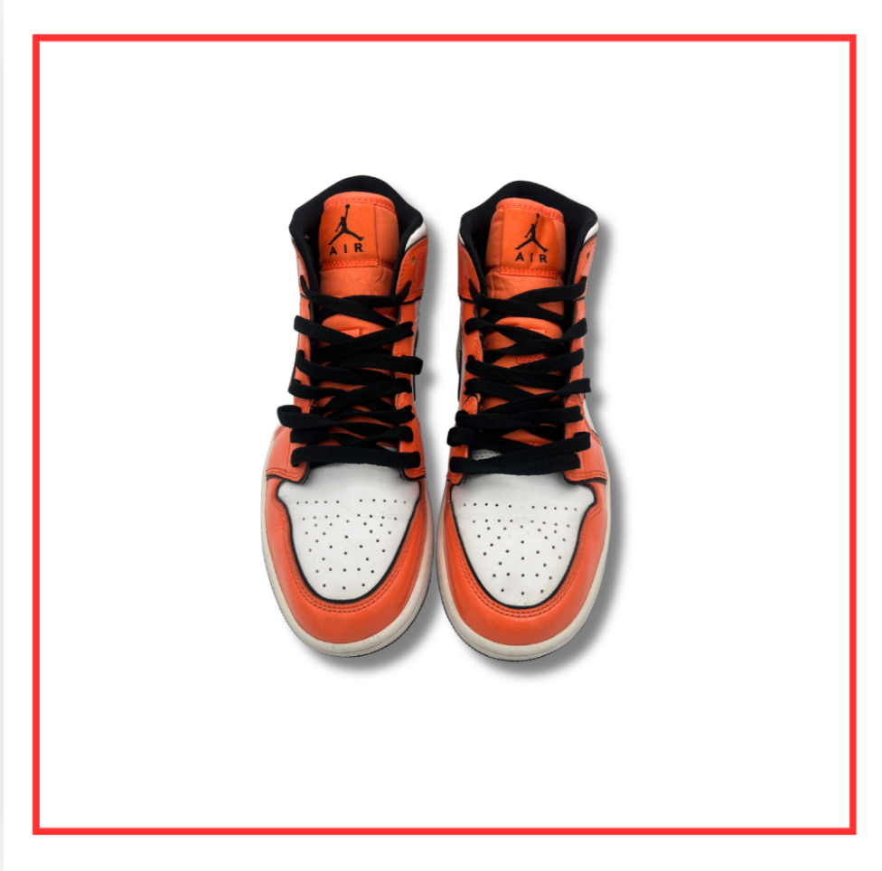 Air Jordan 1 Mid Turf Orange (Preloved) UK 7