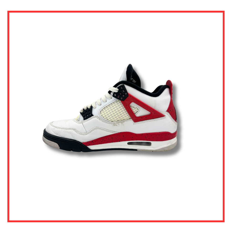 Air Jordan 4 Retro Red Cement (Preloved) UK 7