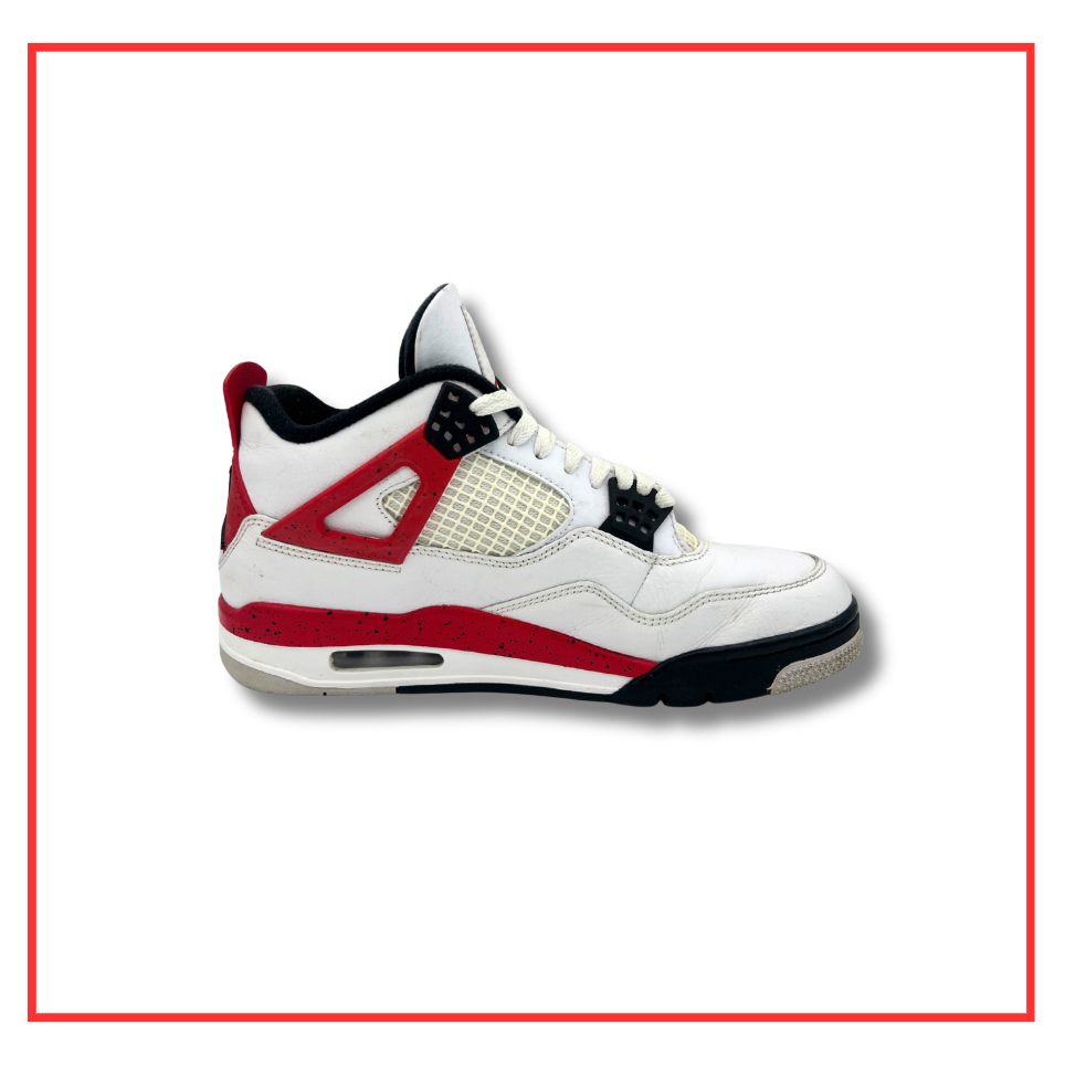 Air Jordan 4 Retro Red Cement (Preloved) UK 7