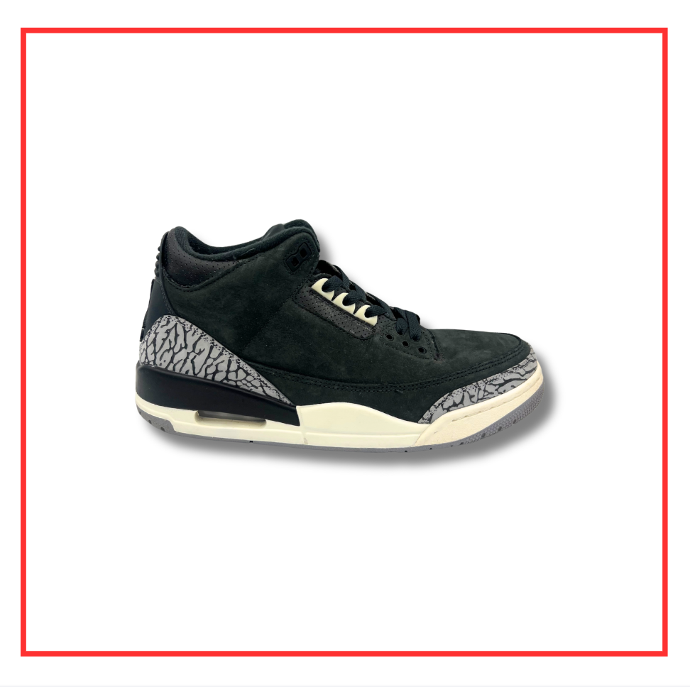 Air Jordan 3 Retro Off Noir W (Preloved) UK 8