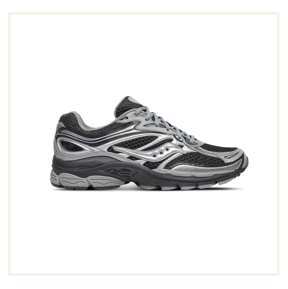 Saucony ProGrid Omni 9 Black Silver Grey