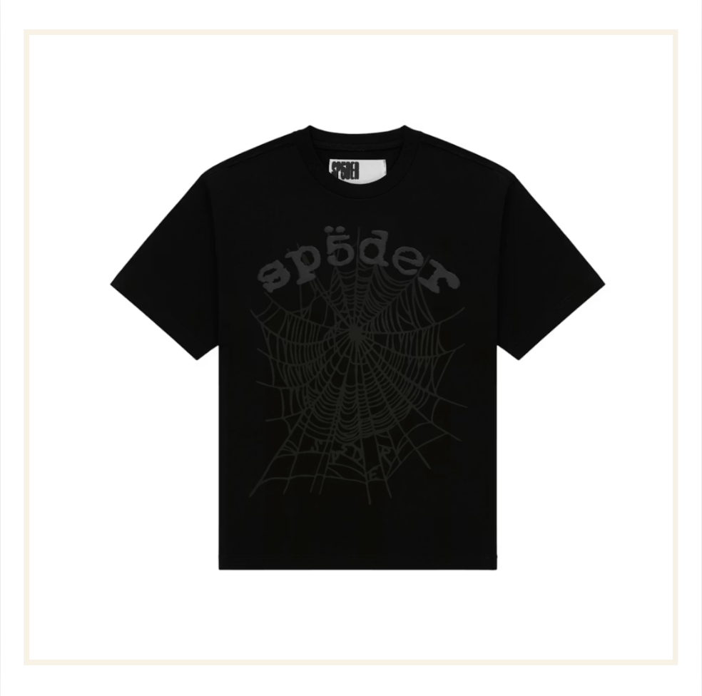 Sp5der Phantom OG Web T-Shirt Black