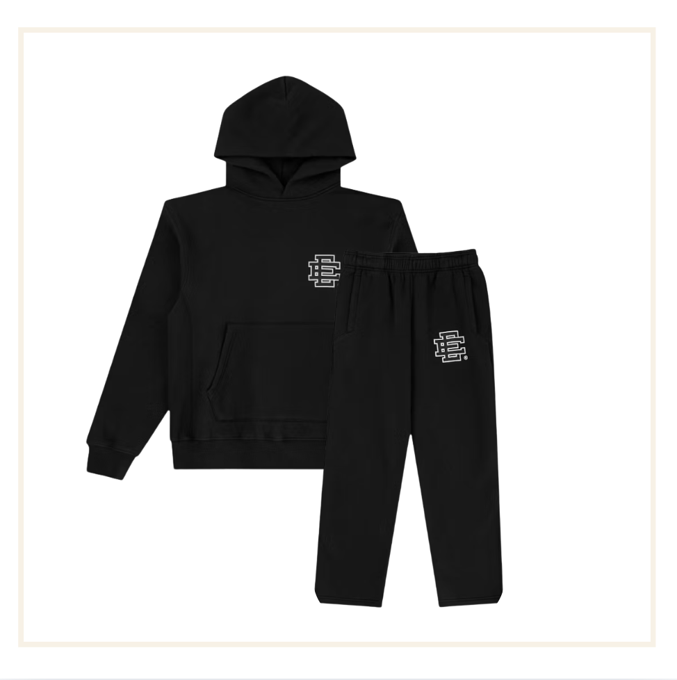 Eric Emanuel EE Black Hoodie/Sweatpant