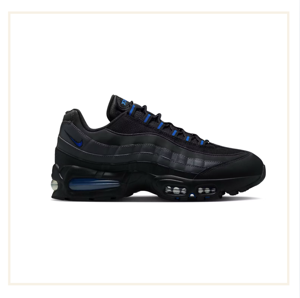 Nike Air Max 95 Big Bubble Black Game Royal
