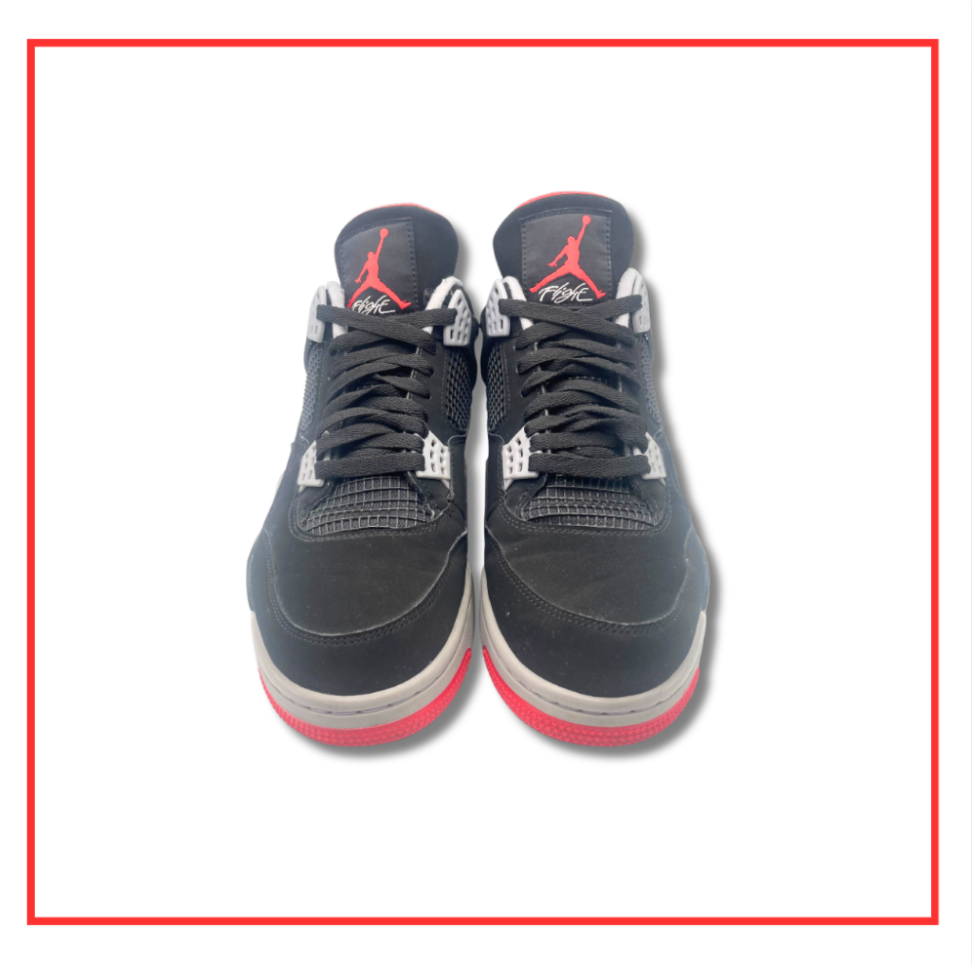 Air Jordan 4 Retro Bred (2019) (Preloved) UK 10