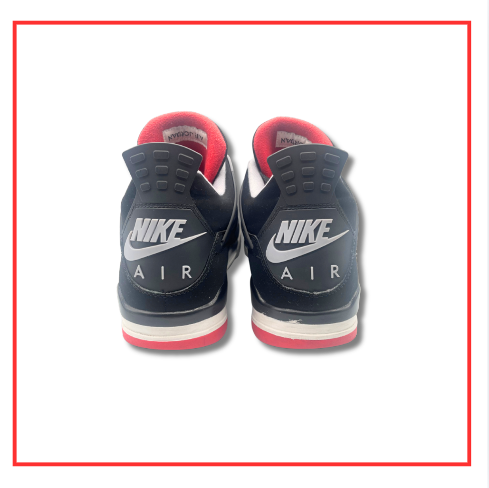 Air Jordan 4 Retro Bred (2019) (Preloved) UK 10