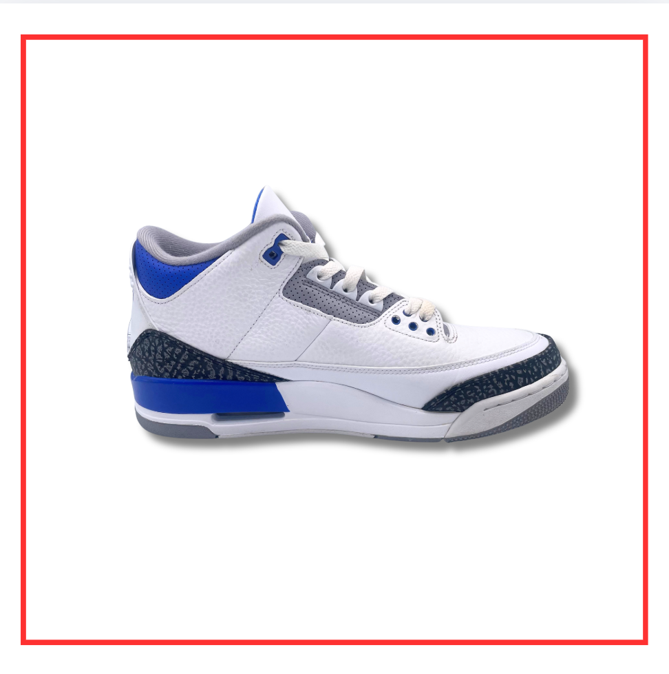 Air Jordan 3 Retro Racer Blue (Preloved) UK 9