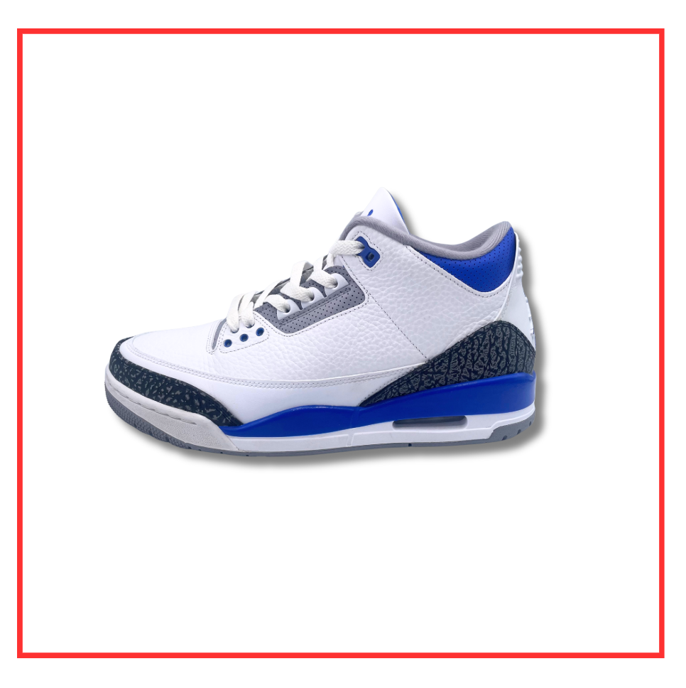 Air Jordan 3 Retro Racer Blue (Preloved) UK 9
