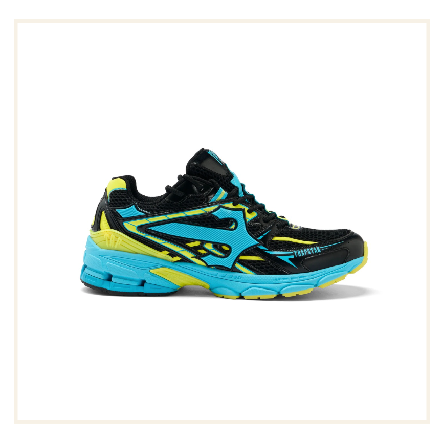 Trapstar Trispeed 3000 Black Blue Yellow