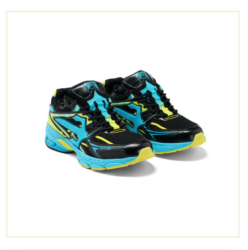 Trapstar Trispeed 3000 Black Blue Yellow