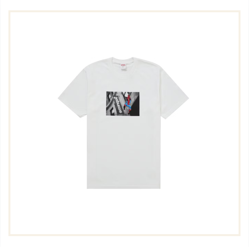Supreme Spider-Man Tee Black