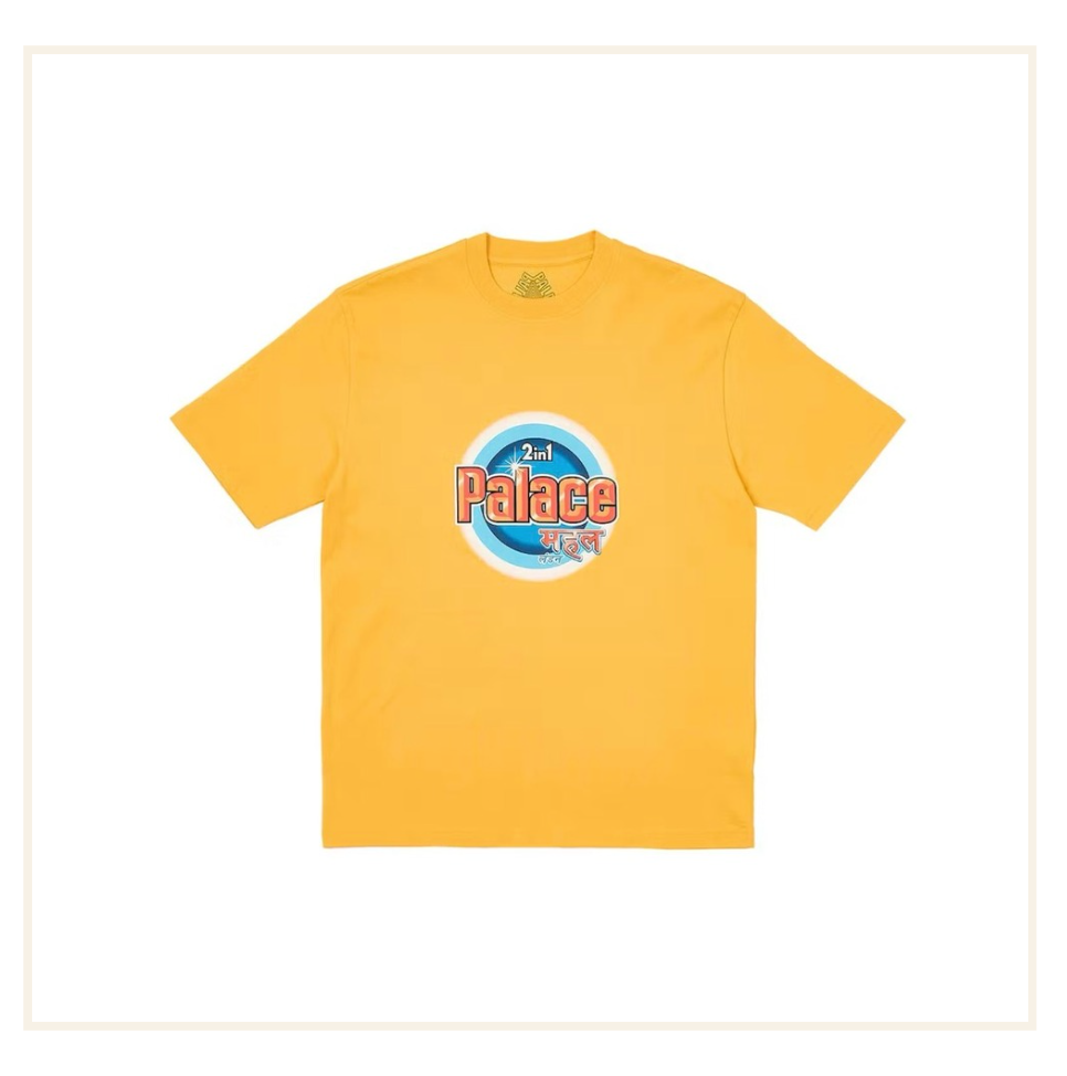 Palace Washed T-Shirt Amber Nectar