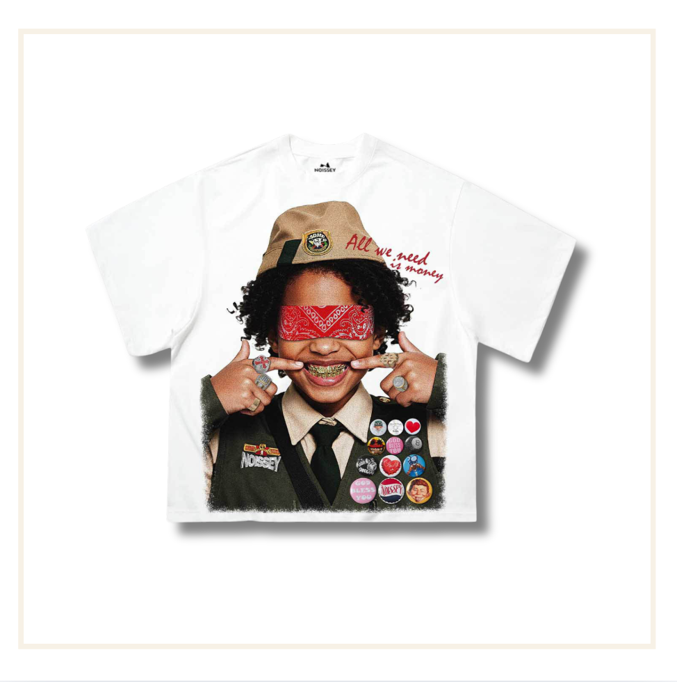 Noissey Money Scout White T-Shirt